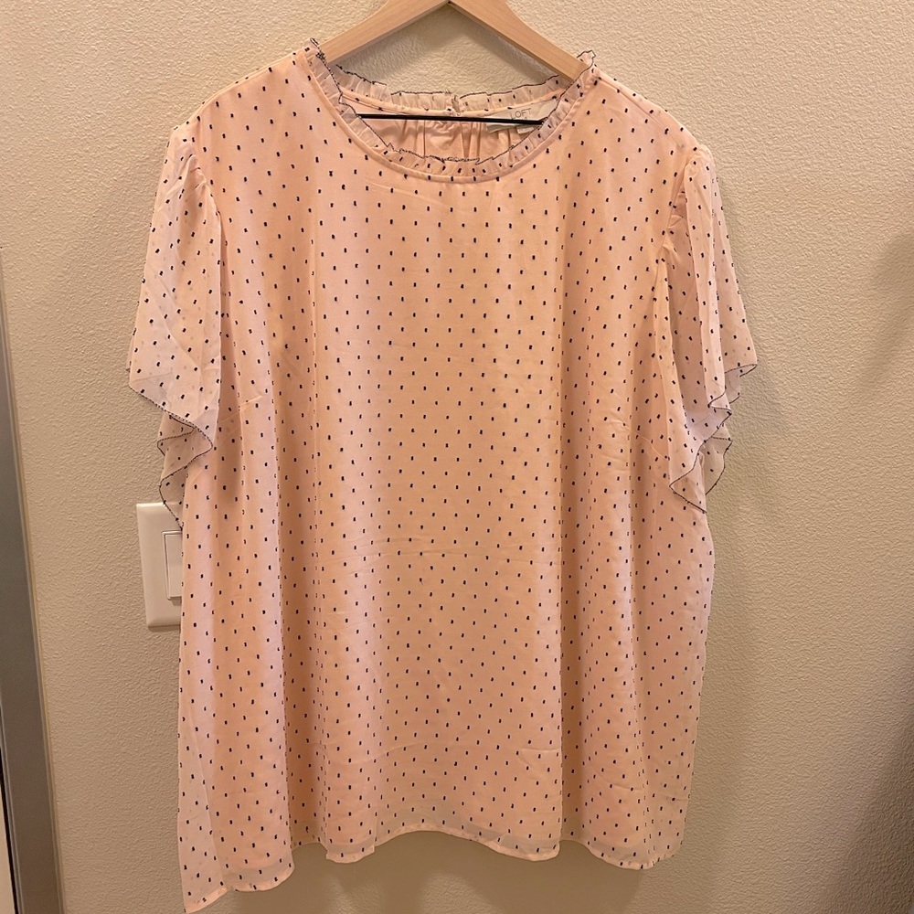 Loft Polka dot blouse